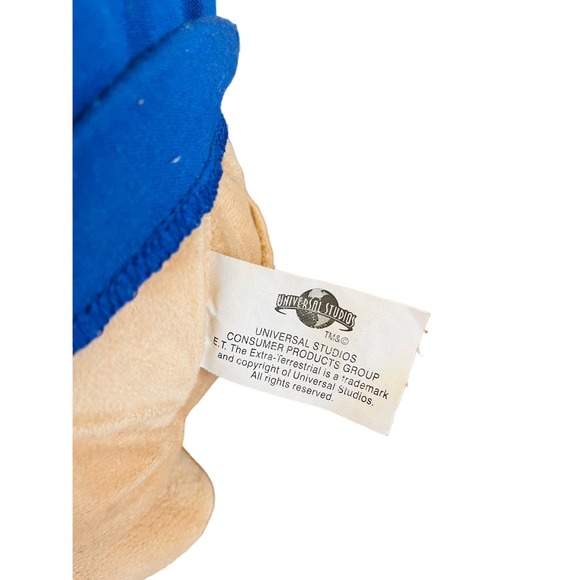Universal Studios Extra Terrestrial Plush Doll with Blue Hoodie - Picture 5 of 7
